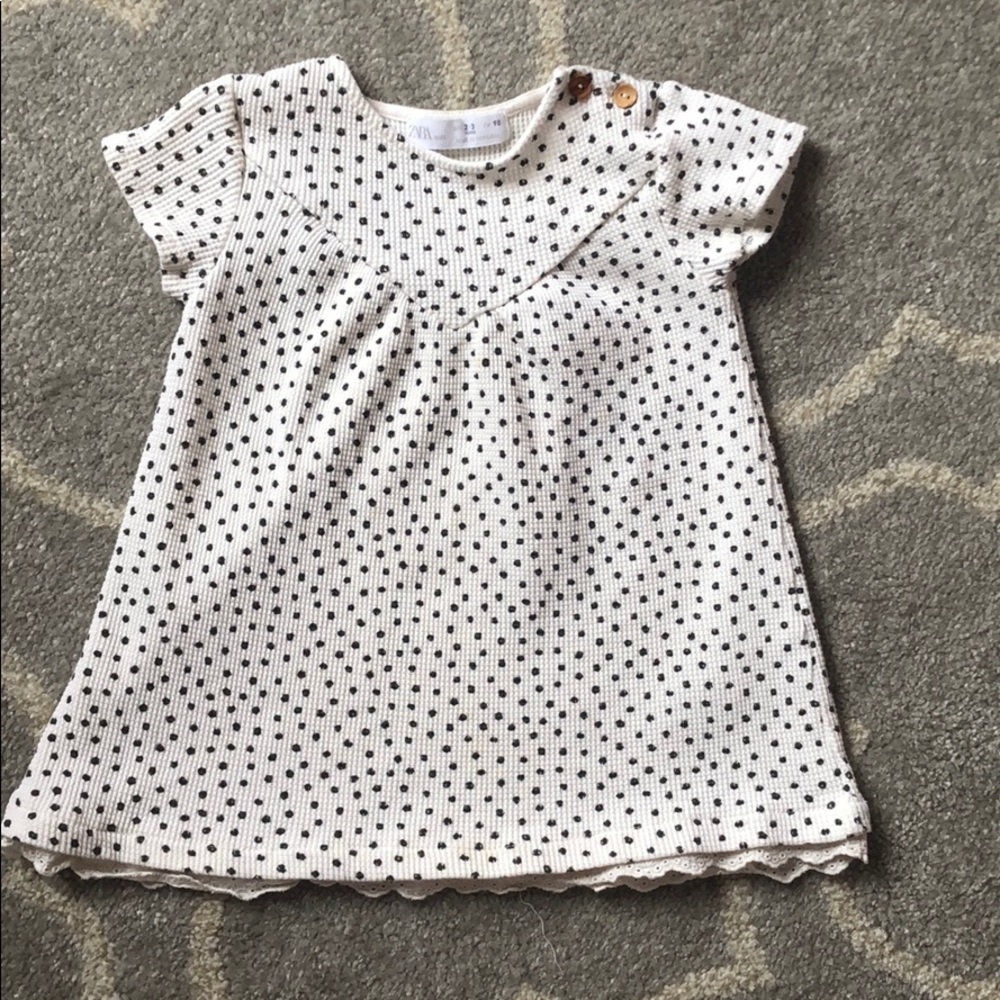 ZARA polka dot dress for toddler girl
